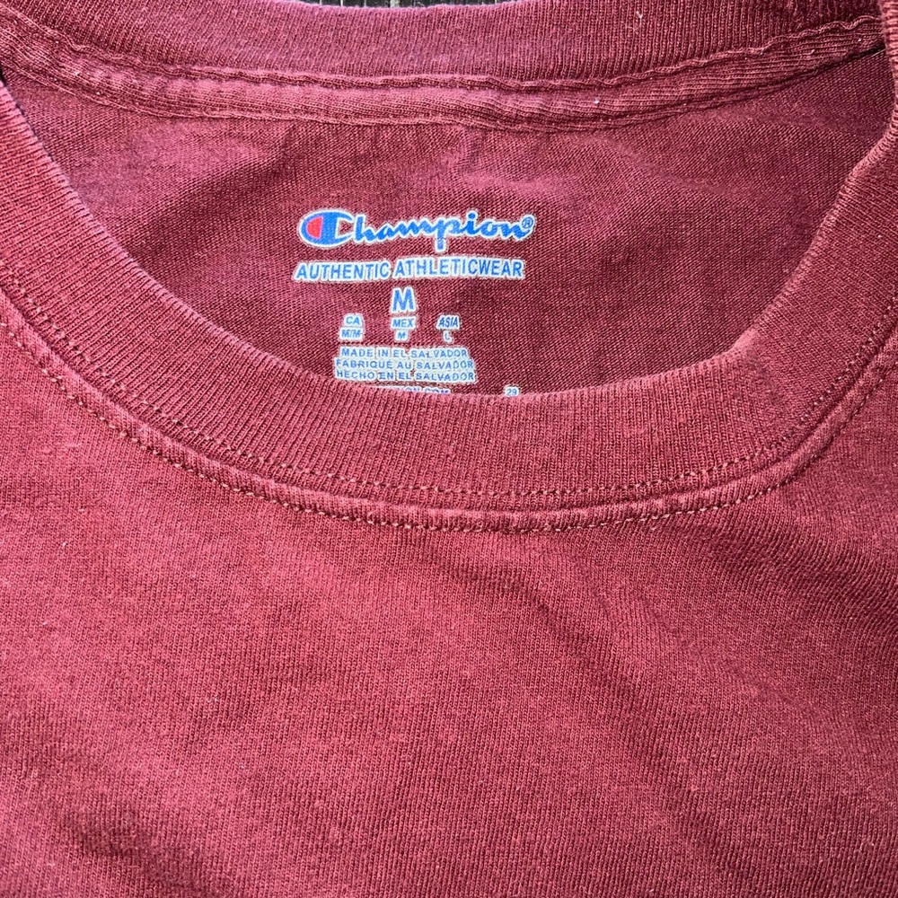 Champion Red Short Sleeve Tee - Picture 3 of 4